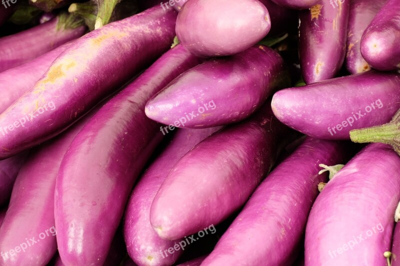 Eggplant Vegetables Healthy Free Photos