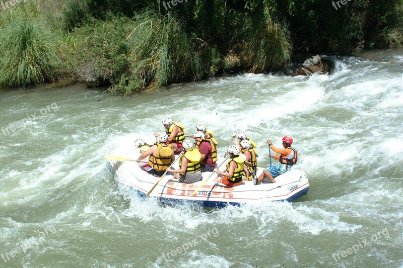 Rafting Boat Danger Decrease Fear