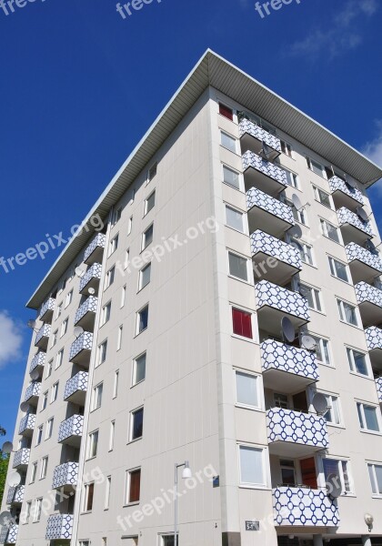 Mountain Lake Gothenburg House Balconies Multifamily