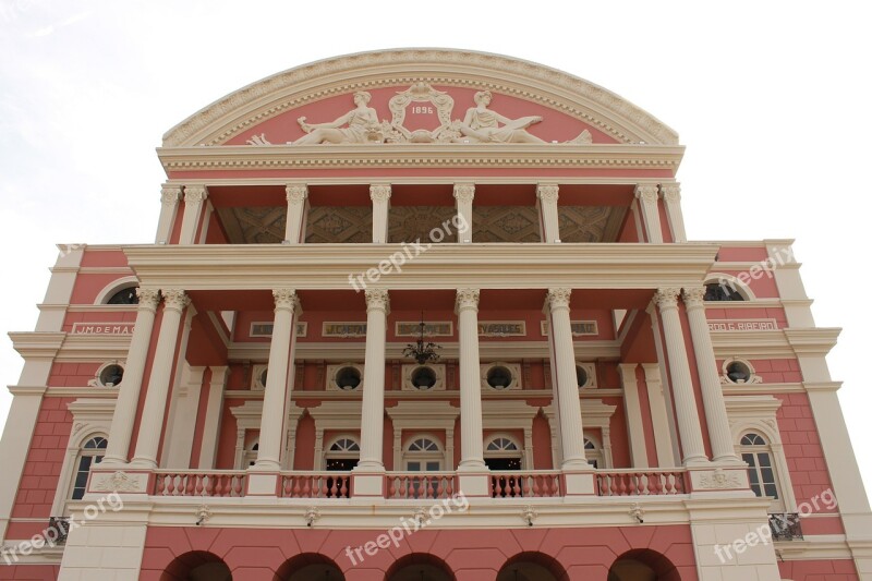 City Manaus Architecture Brazil Amazonas