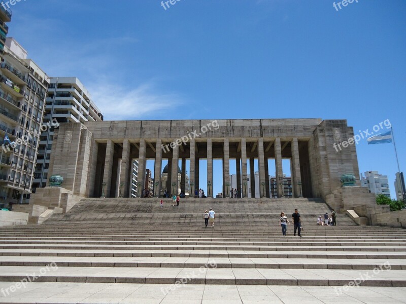 National Flag Memorial Argentina Rosario America Landmark