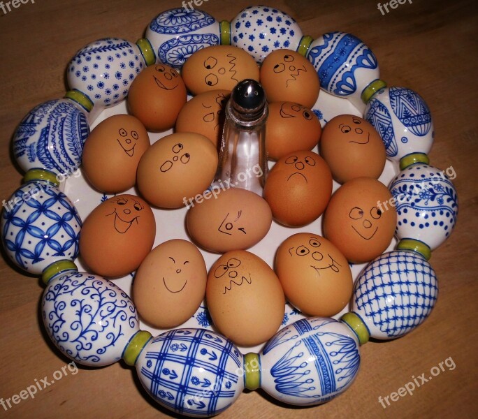 Eggs Easter Scale Funny Eggshell