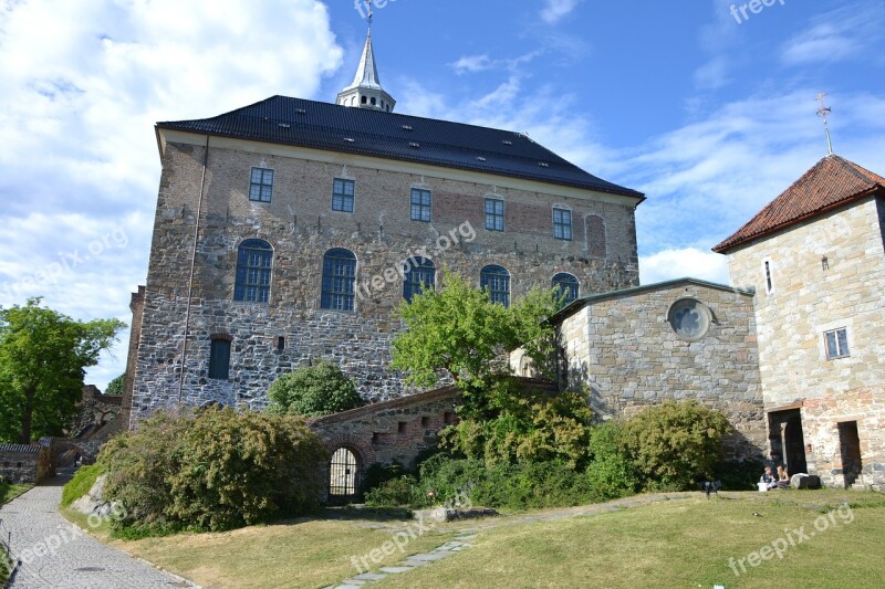 Norway Oslo Akershus Fortress Free Photos