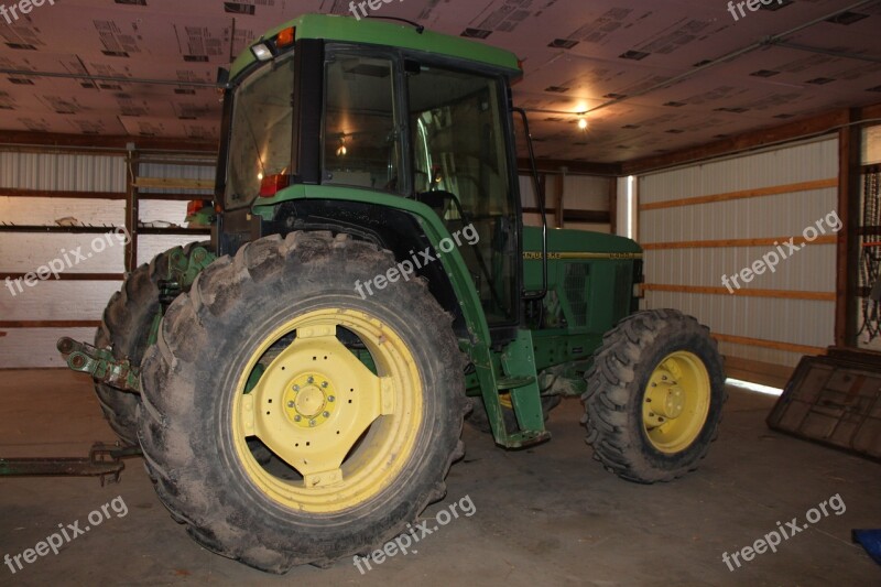 Tractor Farm Agriculture Farming Rural