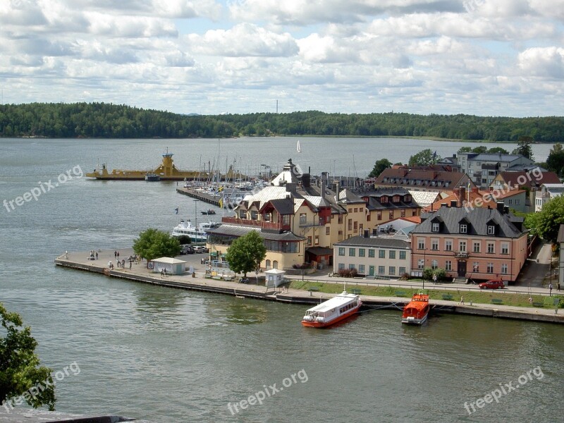 Coastline Water Landscape Scenic Bay