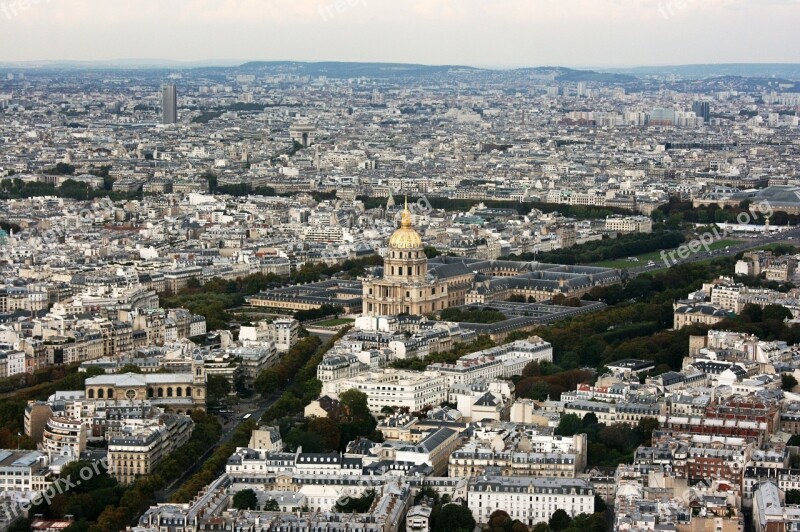 Invalides Tomb Of Napoleon Paris Dome Free Photos