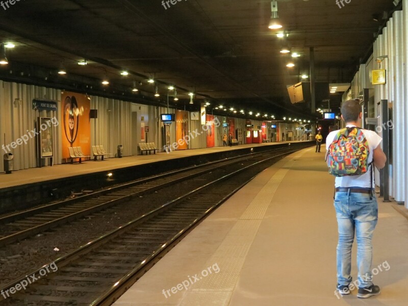 Metro Station Paris Departure Free Photos