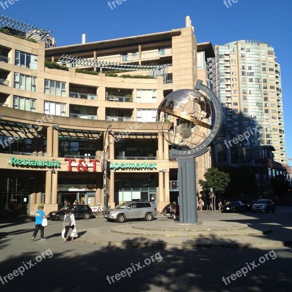 Vancouver British Columbia Canada Street Building