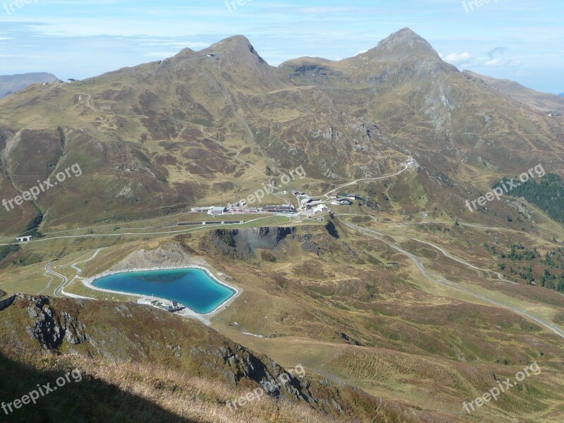 Kleine Scheidegg Bernese Oberland Eigertrail Bergsee Hill