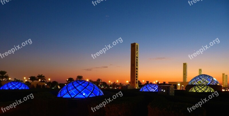 Mosque Abu Dhabi Sunset Great Mosque Free Photos