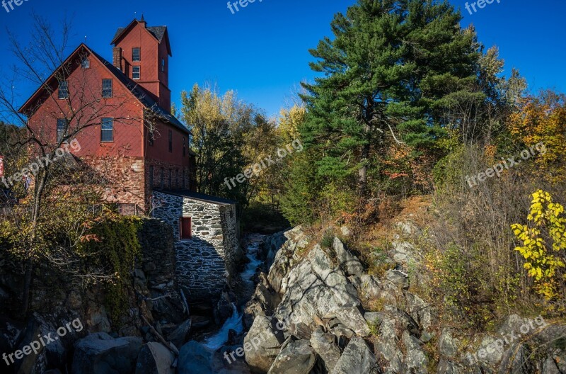 Old Mill Vermont Jericho Architecture Old