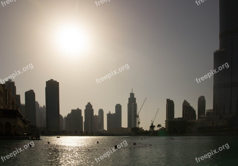 Dubai Skyscraper City U A E Skyline