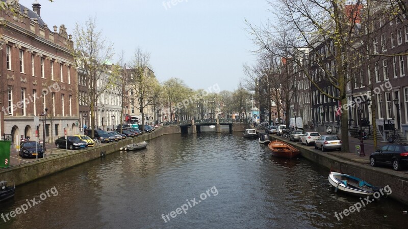 Amsterdam Canals Holland Netherlands Canal