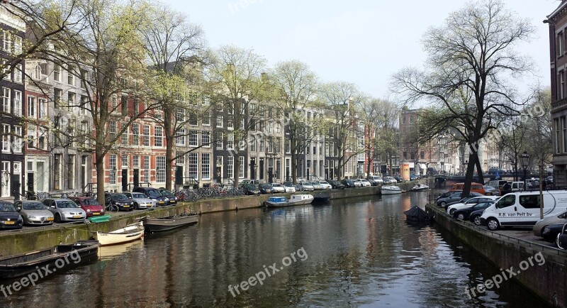 Amsterdam Canal Netherlands Free Photos