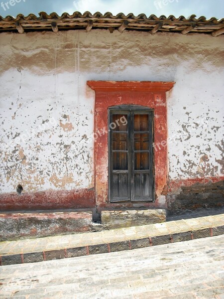 Mexico Door Old Town Street