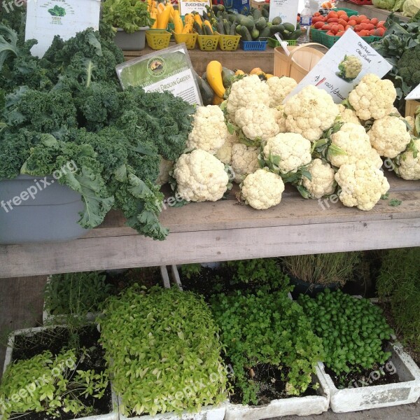 Vegetables Cauliflower Market Fruit Canada