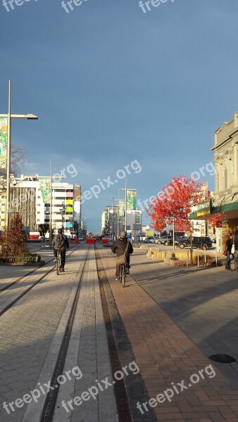 Christchurch New Zealand City Autumn Free Photos