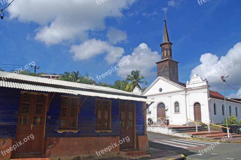 Martinique Church Box Diamond Free Photos