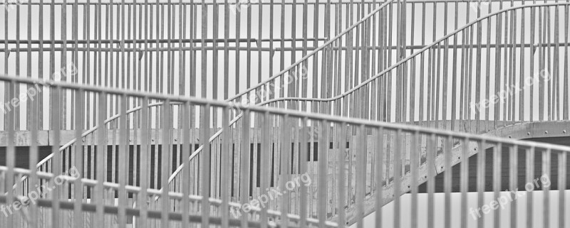 Rails Steps Metal Modern Design