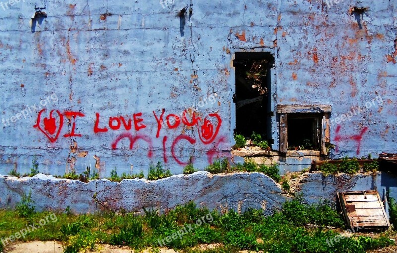 Grafitti Wall Outside Free Photos