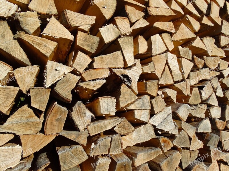 Holzstapel Firewood Growing Stock Stacked Up Free Photos