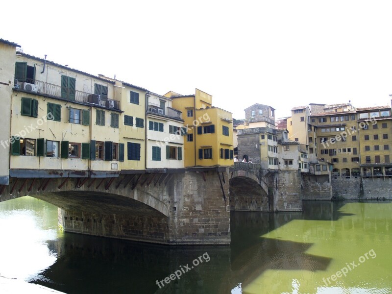 Bridge Old Tuscany Free Photos