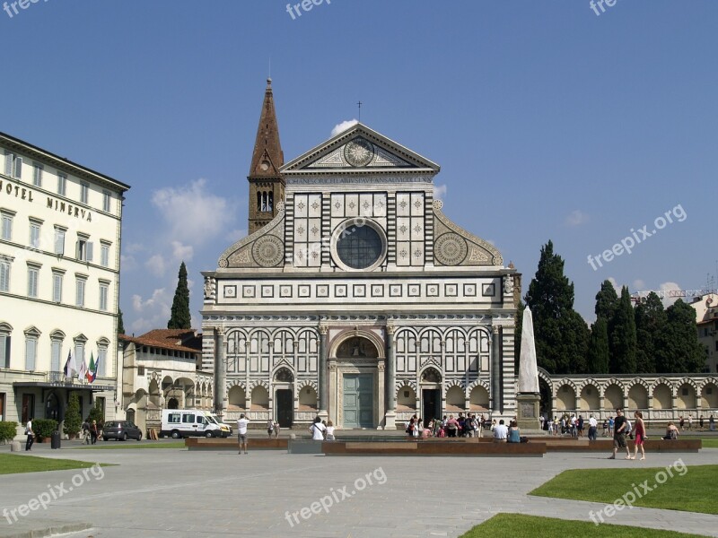 Church Florence Tuscany Free Photos