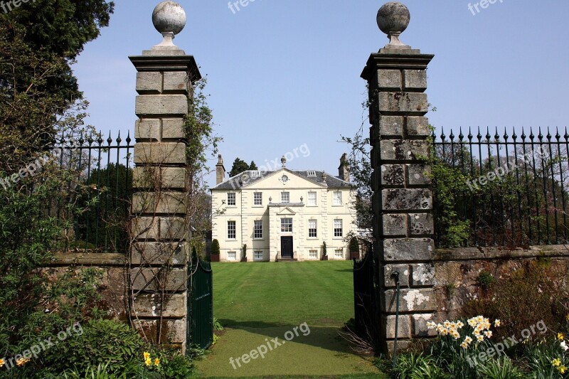 House Victorian Georgian Posts Gate