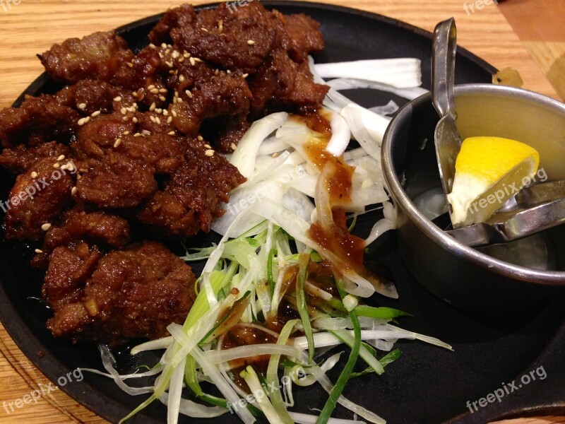 Meat Korean Fusion Food Free Photos