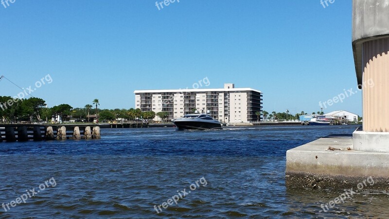 Waterway Boat Yacht Boating Lifestyle