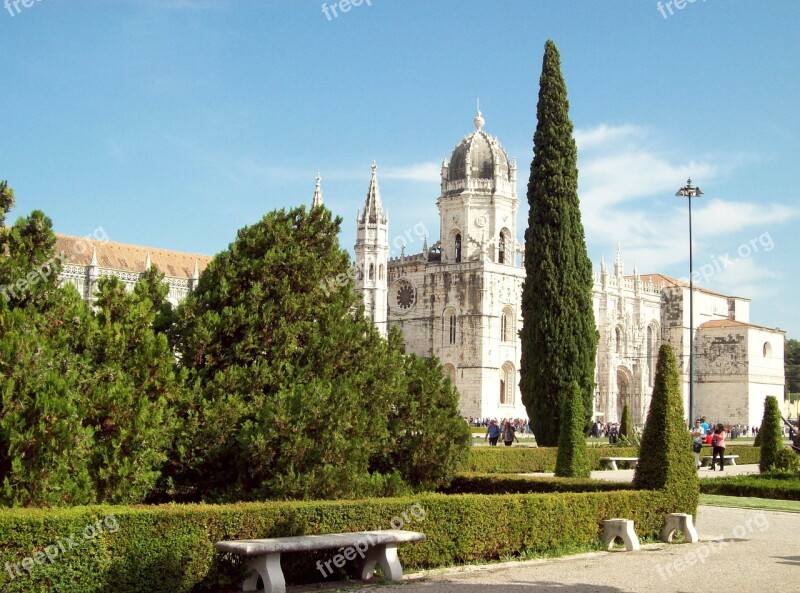 Cathedral Lisbon Portugal Europe Church