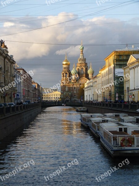 St Petersburg Russia Church Free Photos