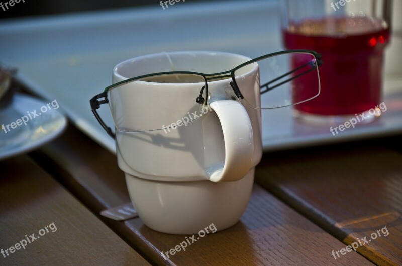 Glasses Cup Face Free Photos