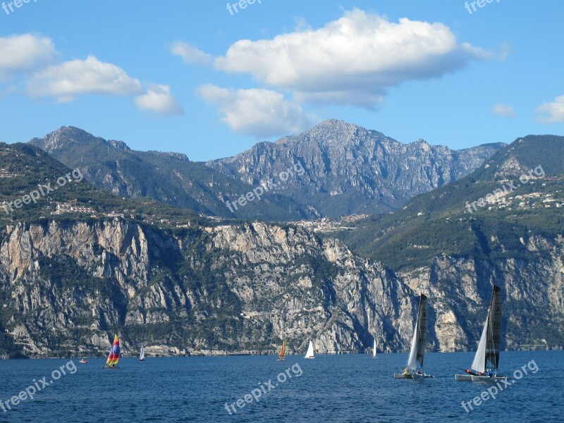 Lake Garda Lake On The Lake Vela Catamarans