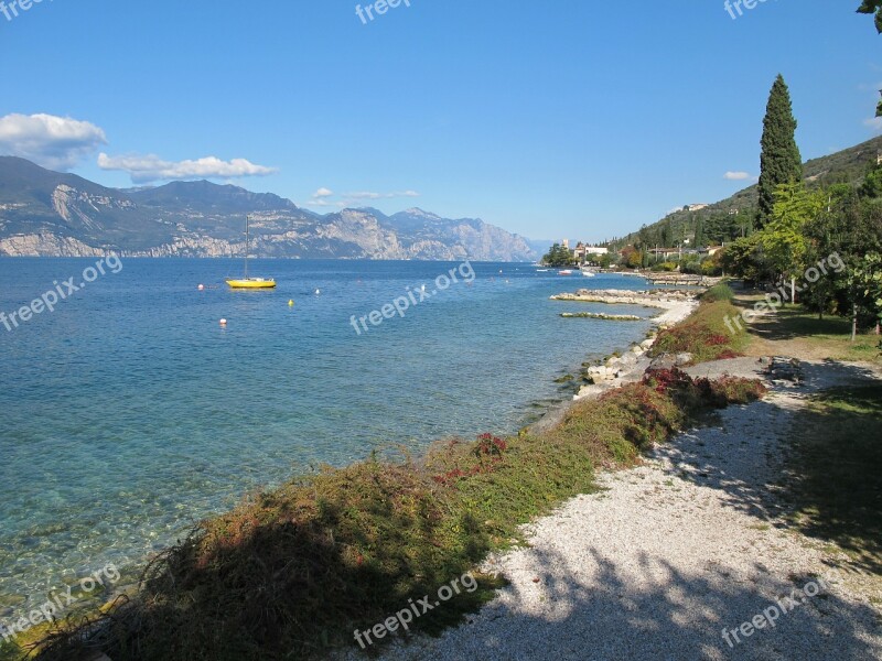 Lake Garda Lake On The Lake Italy Free Photos