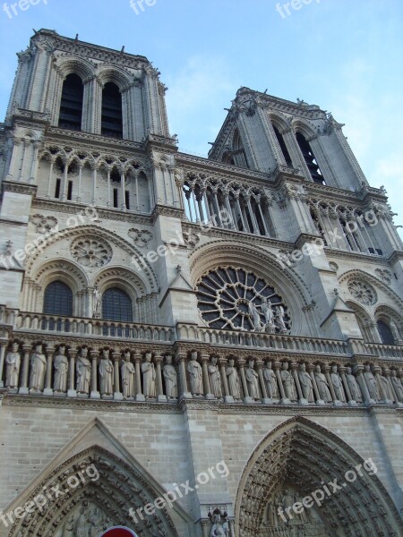 Our Lady Paris France Cathedral Monument