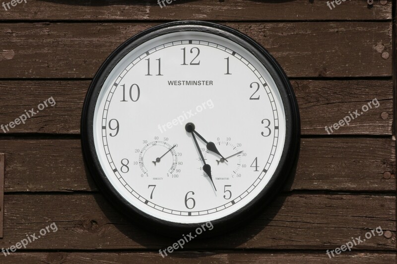 Clock Outdoor Time Free Photos