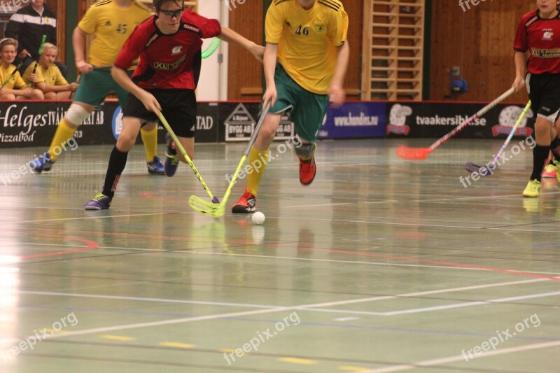 Floorball Games Club Match Indoors