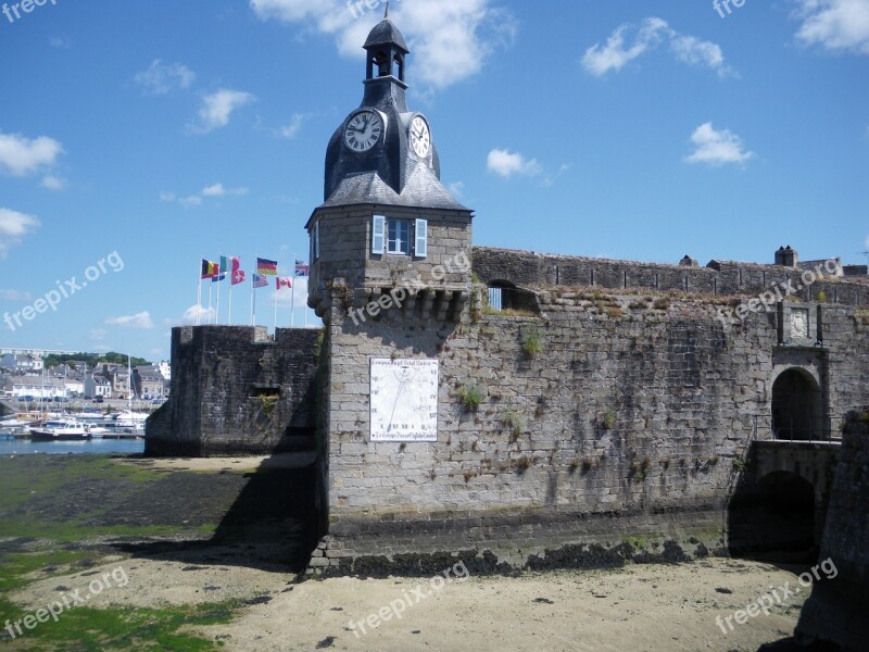 Concarneau France Architecture Wall History