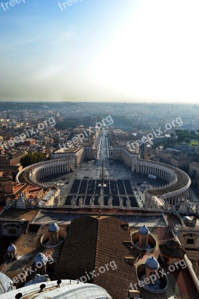 The Vatican Chapel The Dome Italy Free Photos