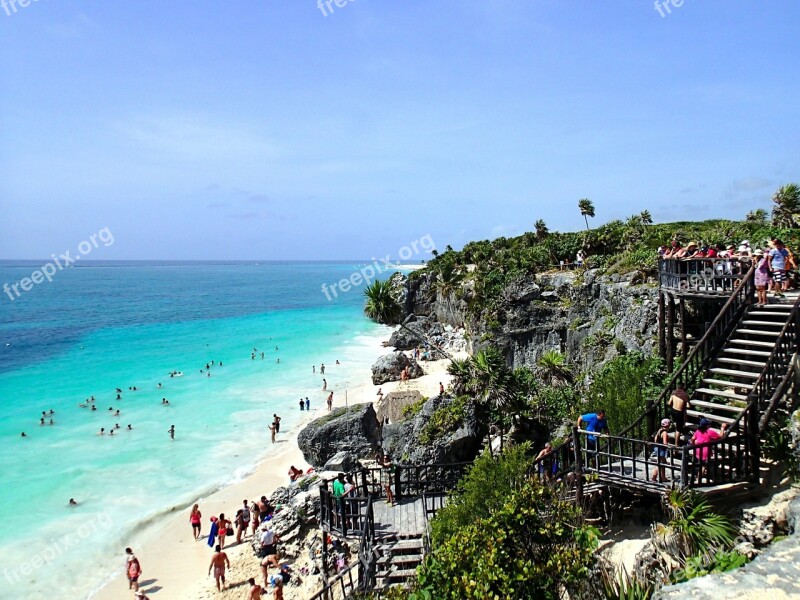 Tulum Mexico Beach Free Photos