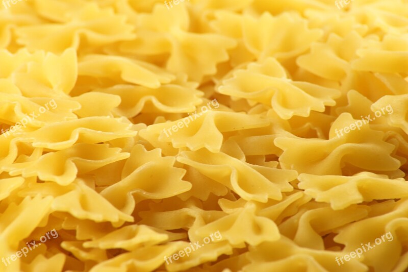 Farfalle Noodles Pasta Food Italian