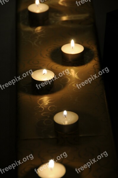 Tea Lights Gift Candles Packaging White