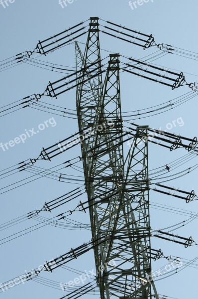 Strommast Landline Energy Revolution Pylon Grid Expansion