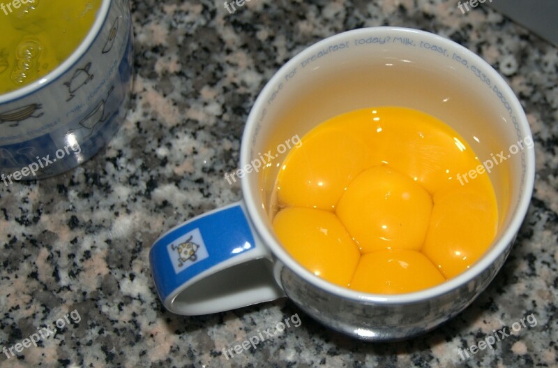 Egg Yolk Yolk Bake Yellow Christmas