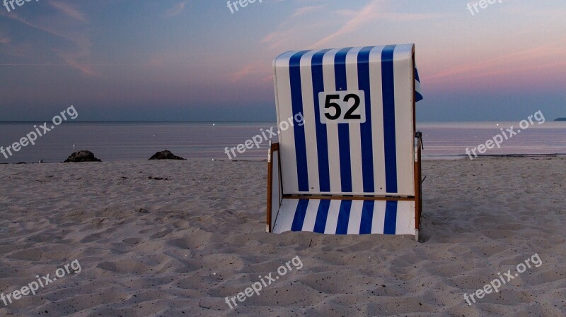 Beach Chair Beach Sea Vacations Summer