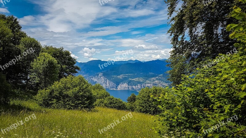 Garda Hiking Italy Mountains Monte Baldo