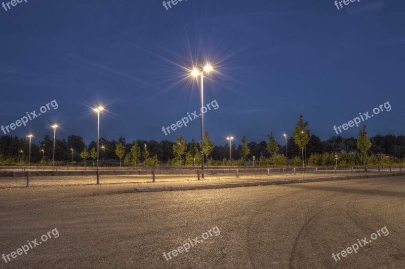 Vandalorum Museum Parking Parking Space Lights