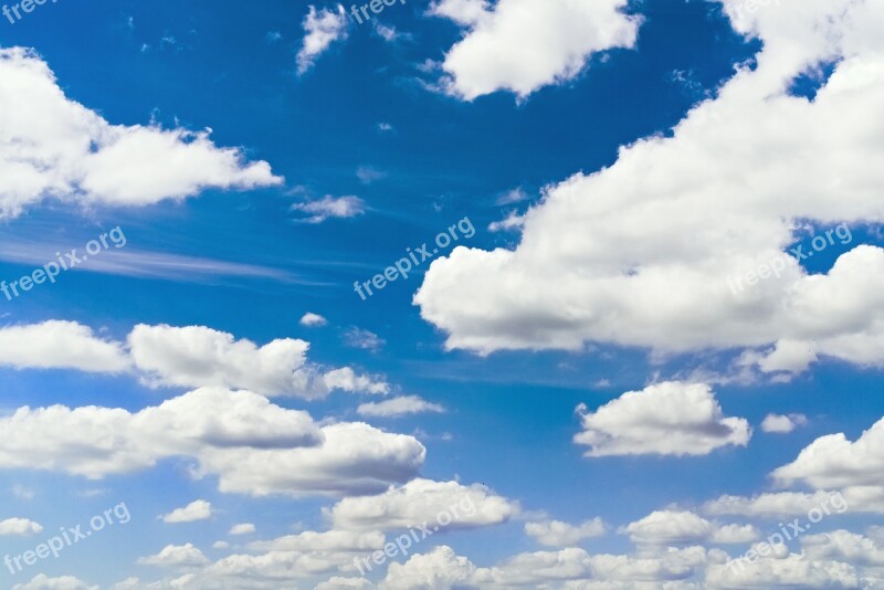 Clouds Sky Weather Atmosphere Air