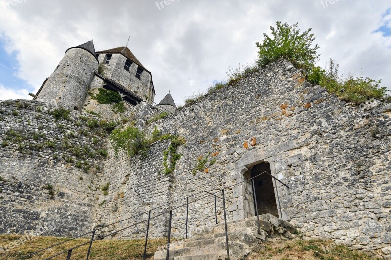 Tower Keep Medieval Pierre Middle Ages